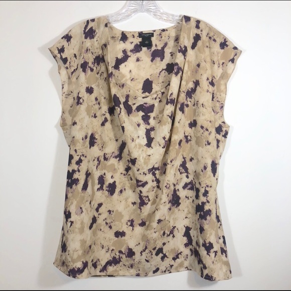 Ann Taylor Factory Tops - Ann Taylor Factory cowl neck sleeveless loose top